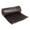 Boardwalk 33 Gallon 0.5 mil 33 in. x 39 in. Perforated Roll Low-Density Waste Can Liners - Black (25 Bags/Roll, 8 Rolls/Carton)
